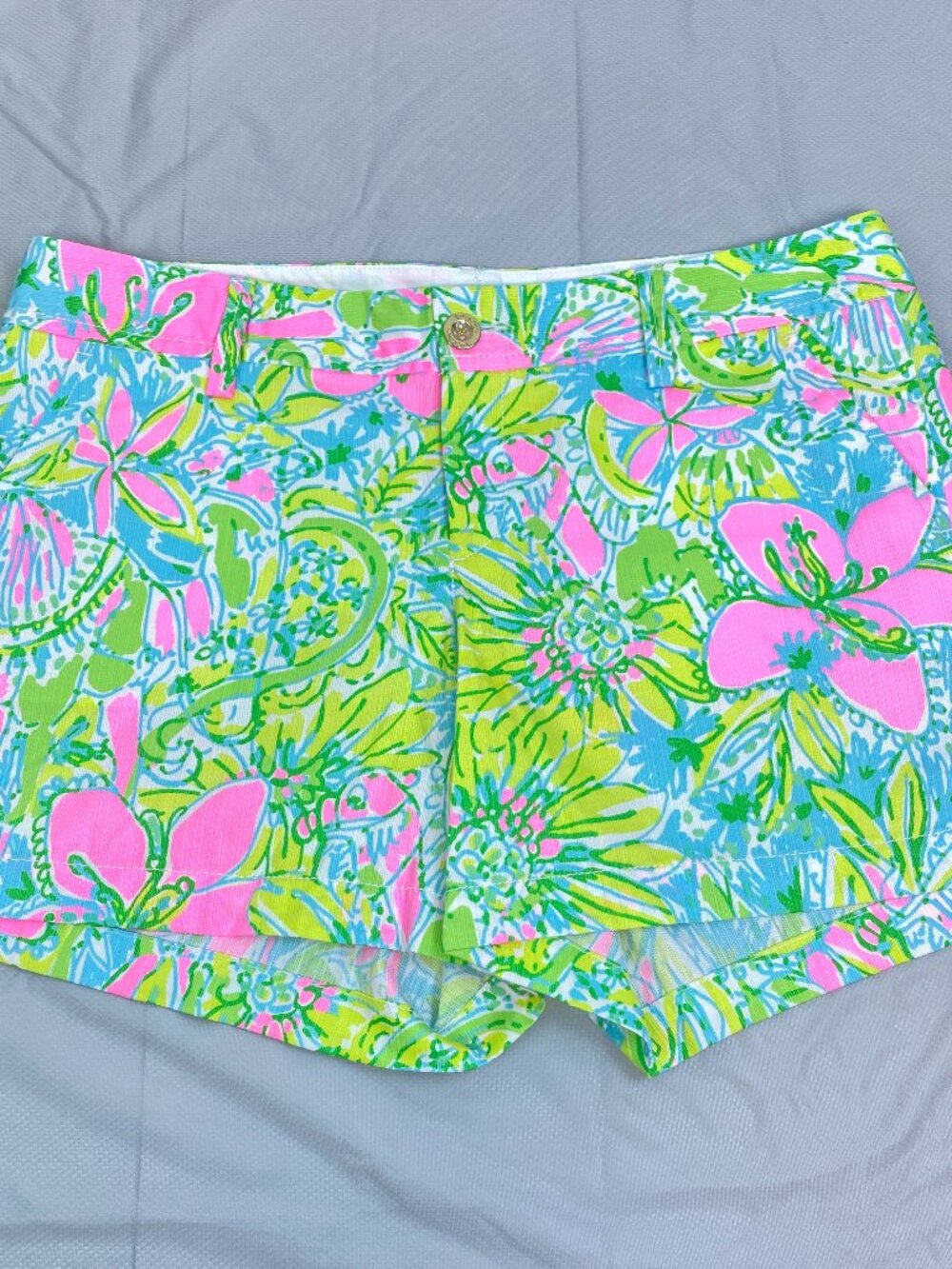 Lilly Pulitzer The Callahan Short Tidal Wave Pans Garden Multi 12
